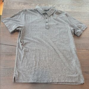 Men's Gray Golf Polo Shirt